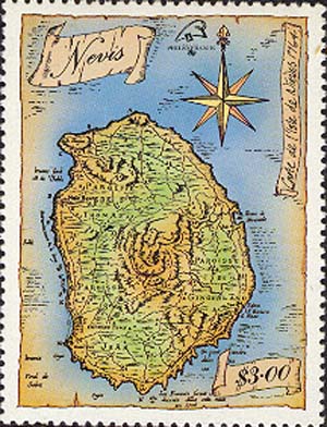Французская карта Невиса