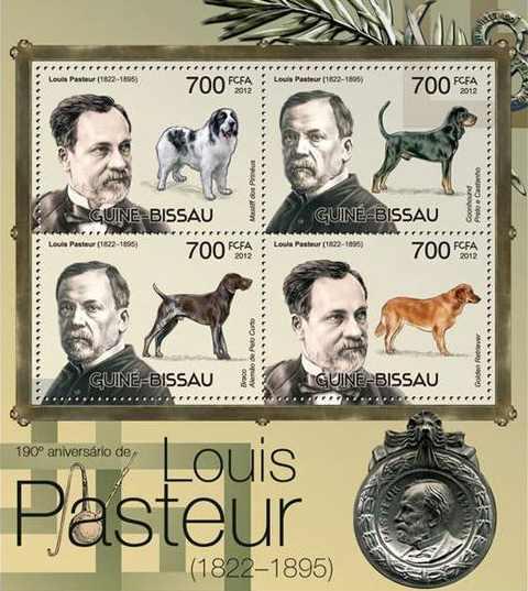 Луи Пастер, собаки